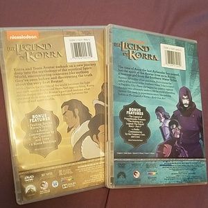Legend of Korra Book 1 and 2 dvd